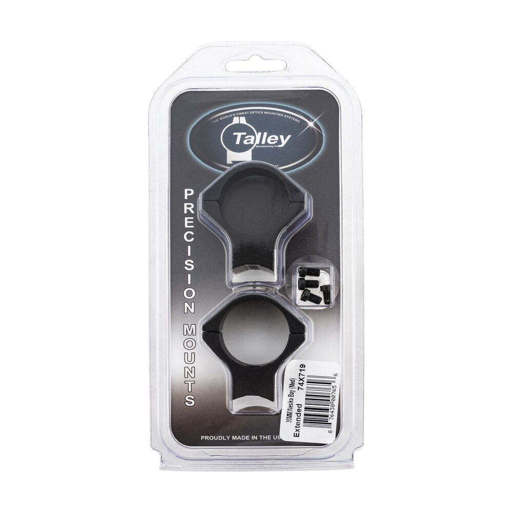 talley 74x719 savage scope mount/ring combo black anodized 30mm medium extended 0 moa Talley 74X719 Savage Scope Mount/Ring Combo Black Anodized 30mm Medium Extended 0 MOA Sports South item 134883