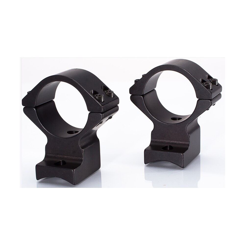 talley 740706 scope mount/ring combo black anodized aluminum 30mm tube weatherby mark v medium rings non magnum action 0 moa Talley 740706 Scope Mount/Ring Combo Black Anodized Aluminum 30mm Tube Weatherby Mark V Medium Sports South item 134898