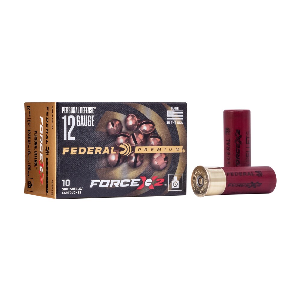 federal pd12fx200 premium force x2 12gauge 2.75" 9pellets 00buckshot 10 per box/25 case Federal PD12FX200 Premium Force X2 12Gauge 2.75" 9Pellets 00BuckShot 10 Per Box/25 Case Sports South item 134923