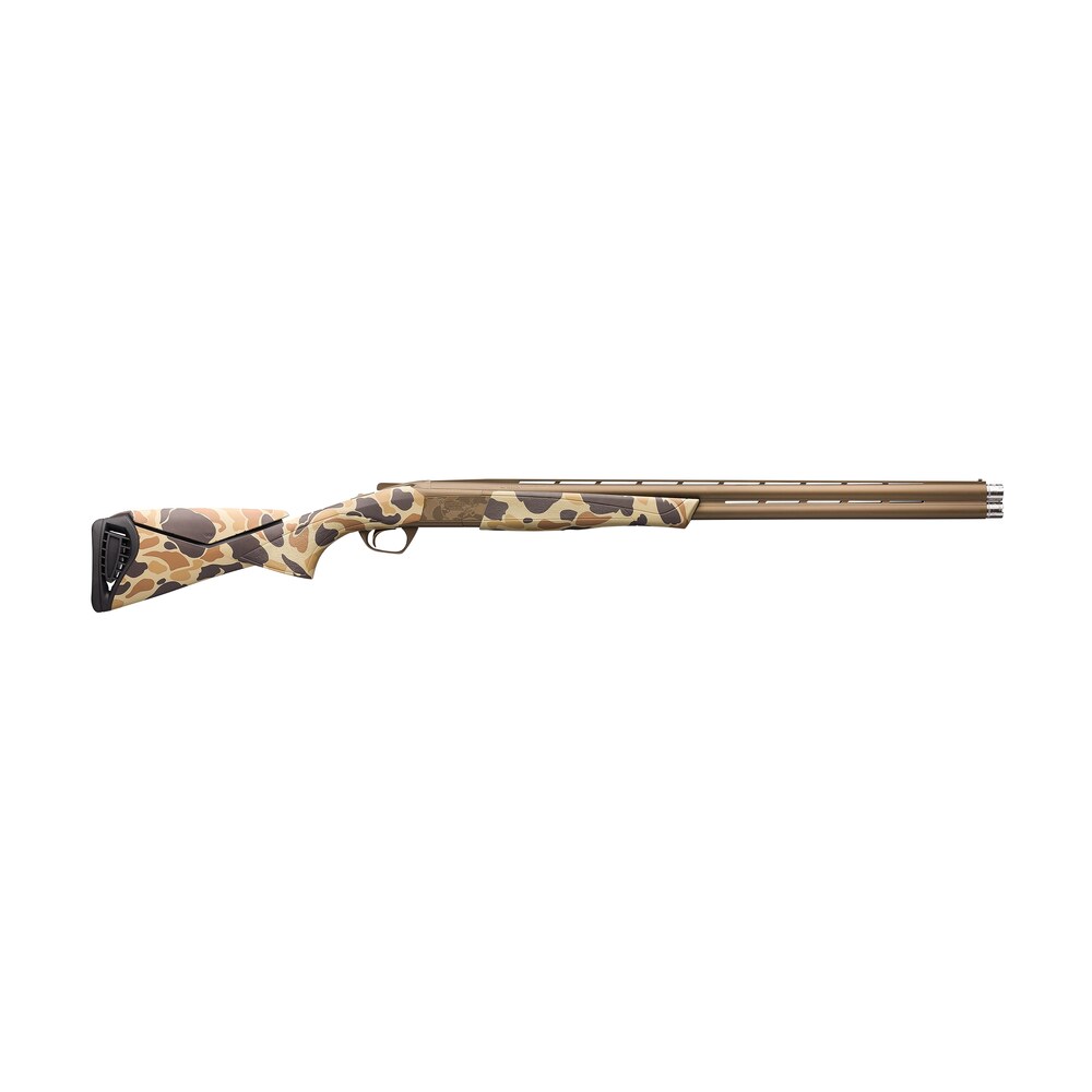 browning 018725303 cynergy wicked wing 12 gauge with 30" barrel, 3.5" chamber, 2rd capacity, burnt bronze cerakote metal finish & vintage tan camo with adjustable comb stock right hand (full size) Browning 018725303 Cynergy Wicked Wing 12 Gauge Sports South item 135017