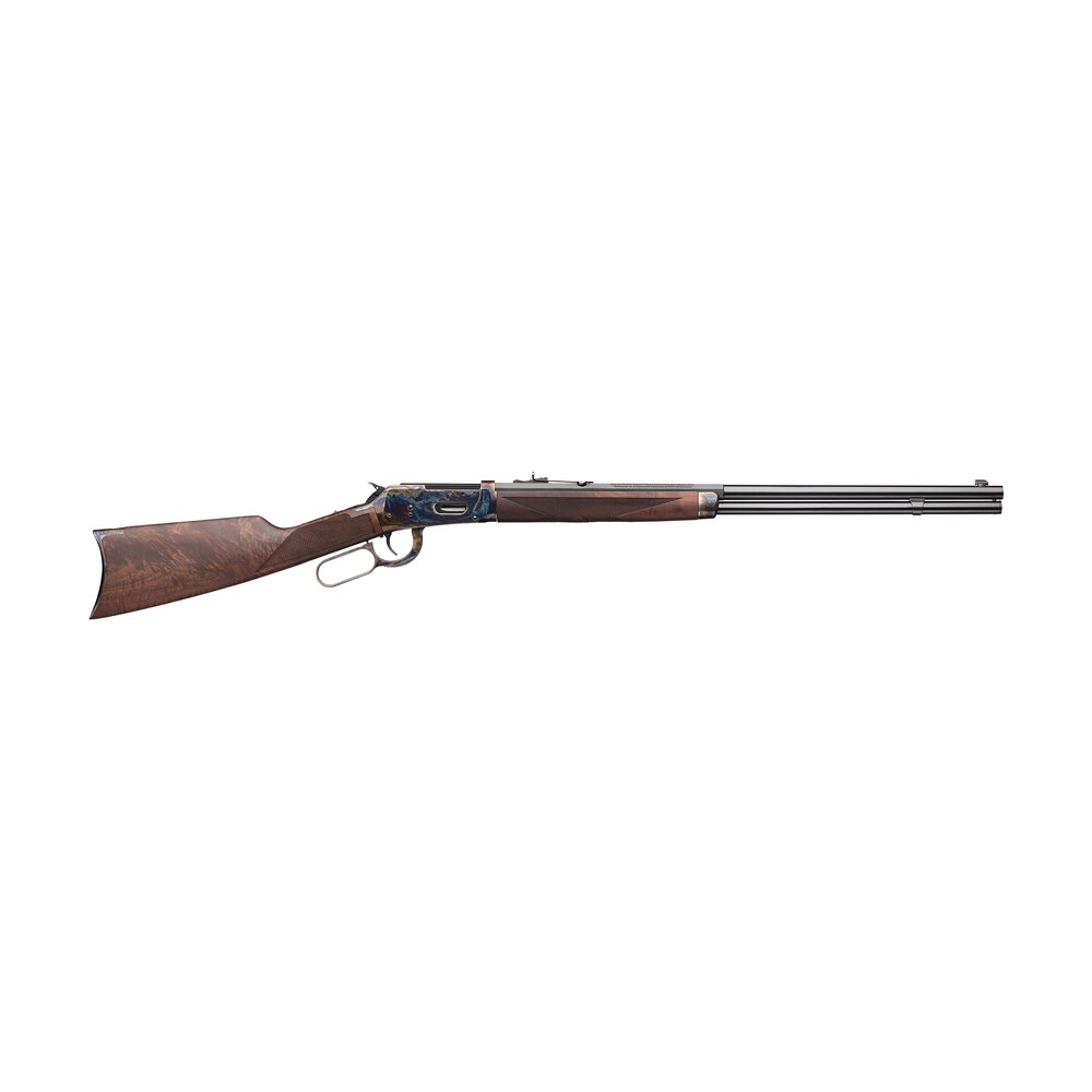 winchester guns 534291114 model 94 deluxe sporting 30 30 win 8+1 24" color case hardened grade v/vi oil checkered walnut stock right hand (full size) Winchester Guns 534291114 Model 94 Deluxe Sporting 30-30 Win 8+1 24" Color Case Hardened Grade Sports South item 135263