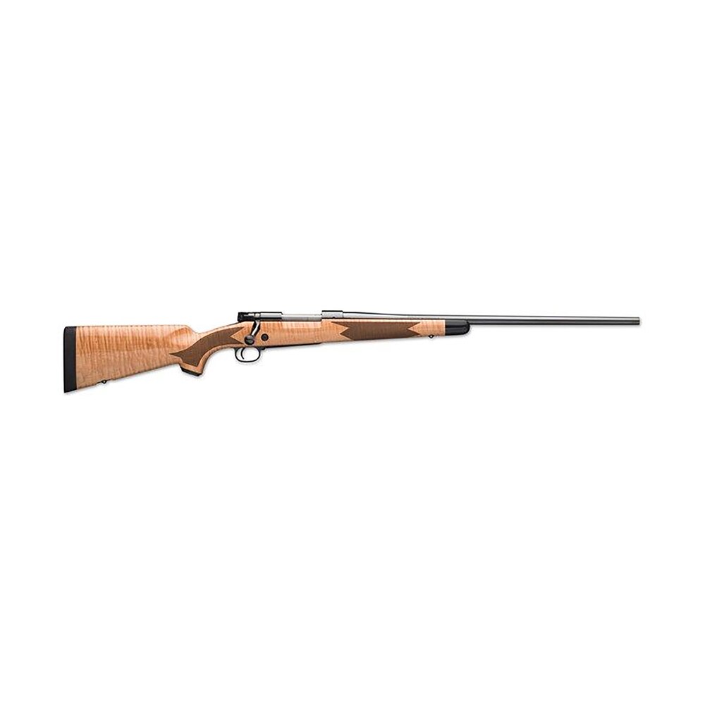 winchester repeating arms 535218294 model 70 super grade 6.5 prc caliber with 3+1 capacity, 24" barrel, polished blued metal finish, gloss aaa maple stock & no sights right hand (full size) Winchester Repeating Arms 535218294 Model 70 Super Grade 6.5 PRC Caliber Sports South item 135275