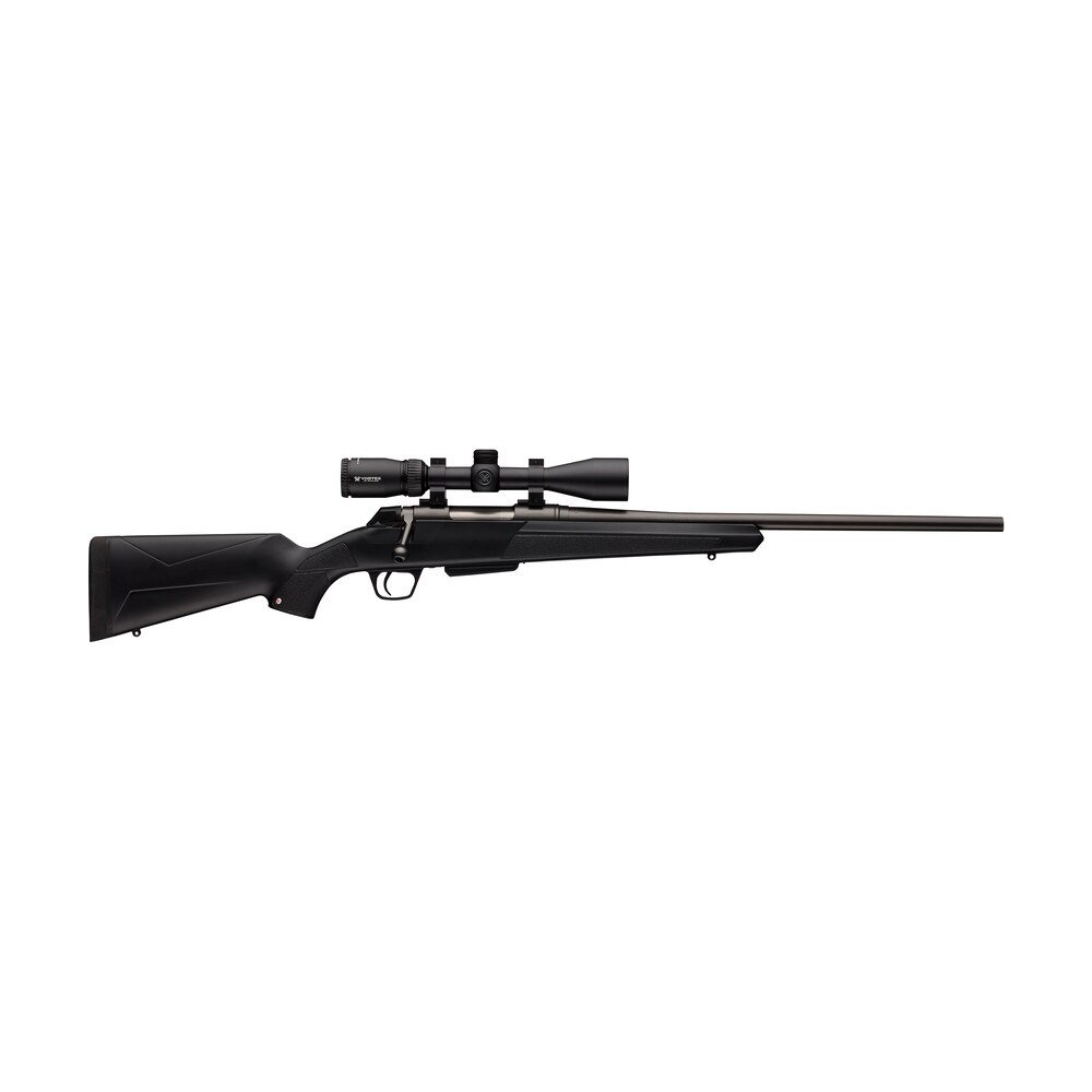 winchester guns 535737220 xpr compact scope combo 308 win 3+1 20" black perma cote matte black synthetic stock right hand (full size) vortex crossfire ii 3 9x40mm no sights Winchester Guns 535737220 XPR Compact Scope Combo 308 Win 3+1 20" Black Perma-Cote Matte Black Sports South item 135309