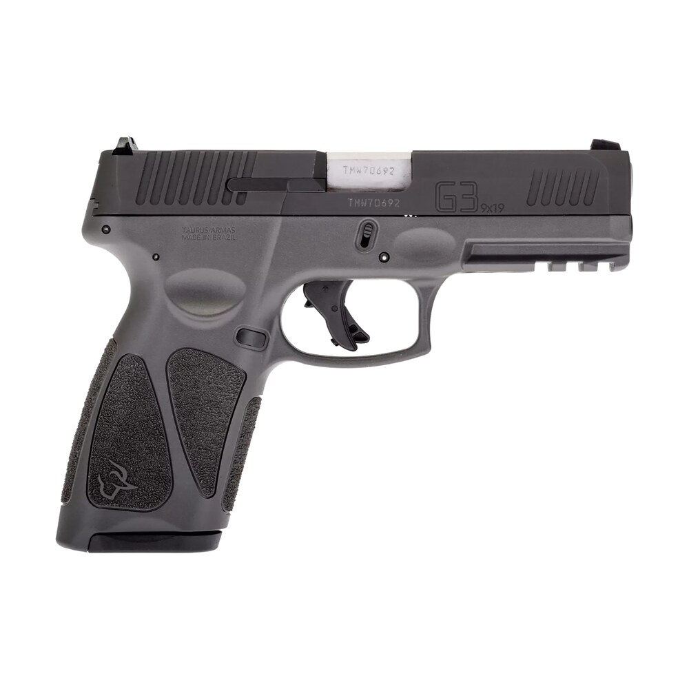 taurus 1g3b941g g3 full size frame 9mm luger 15+1/17+1 4" matte stainless steel barrel, matte black tenifer serrated steel slide, gray polymer frame w/picatinny rail, gray polymer grip, right hand Taurus 1G3B941G G3 Full Size Frame 9mm Luger 15+1/17+1 4" Matte Stainless Steel Sports South item 135478