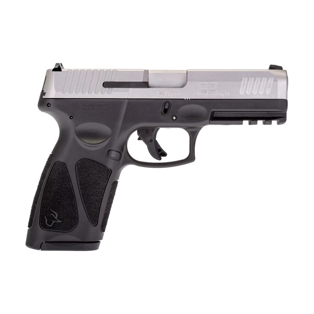 taurus 1g3b94910 g3 full size frame 9mm luger 10+1 4" matte stainless steel barrel, matte serrated stainless steel slide, black polymer frame w/picatinny rail, black polymer grip, right hand Taurus 1G3B94910 G3 Full Size Frame 9mm Luger 10+1 4" Matte Stainless Steel Sports South item 135483