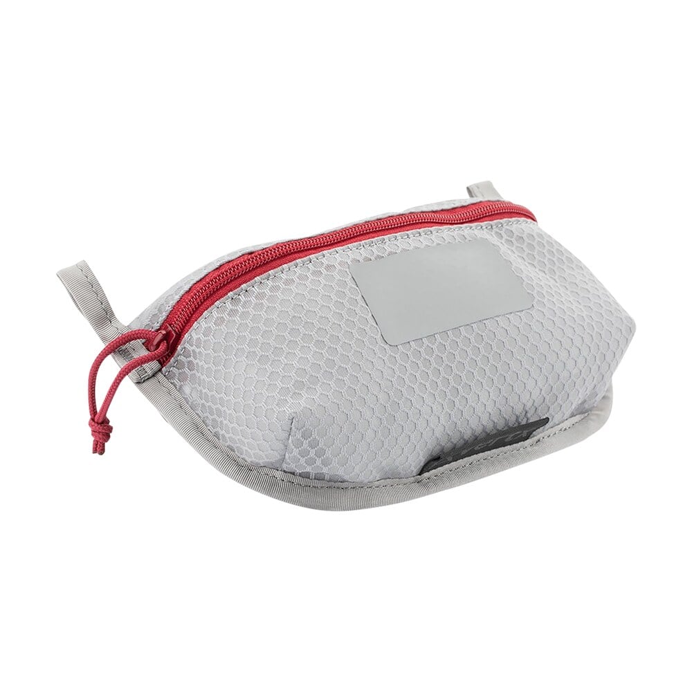 vertx vtx5195agyna overflow pouch 2 pk, small size made of white nylon with mesh & red accents, ykk zipper & durable hook back panels 5" w x 5" h dimensions Vertx VTX5195AGYNA Overflow Pouch 2 pk, Small Size made of White Nylon Sports South item 135532