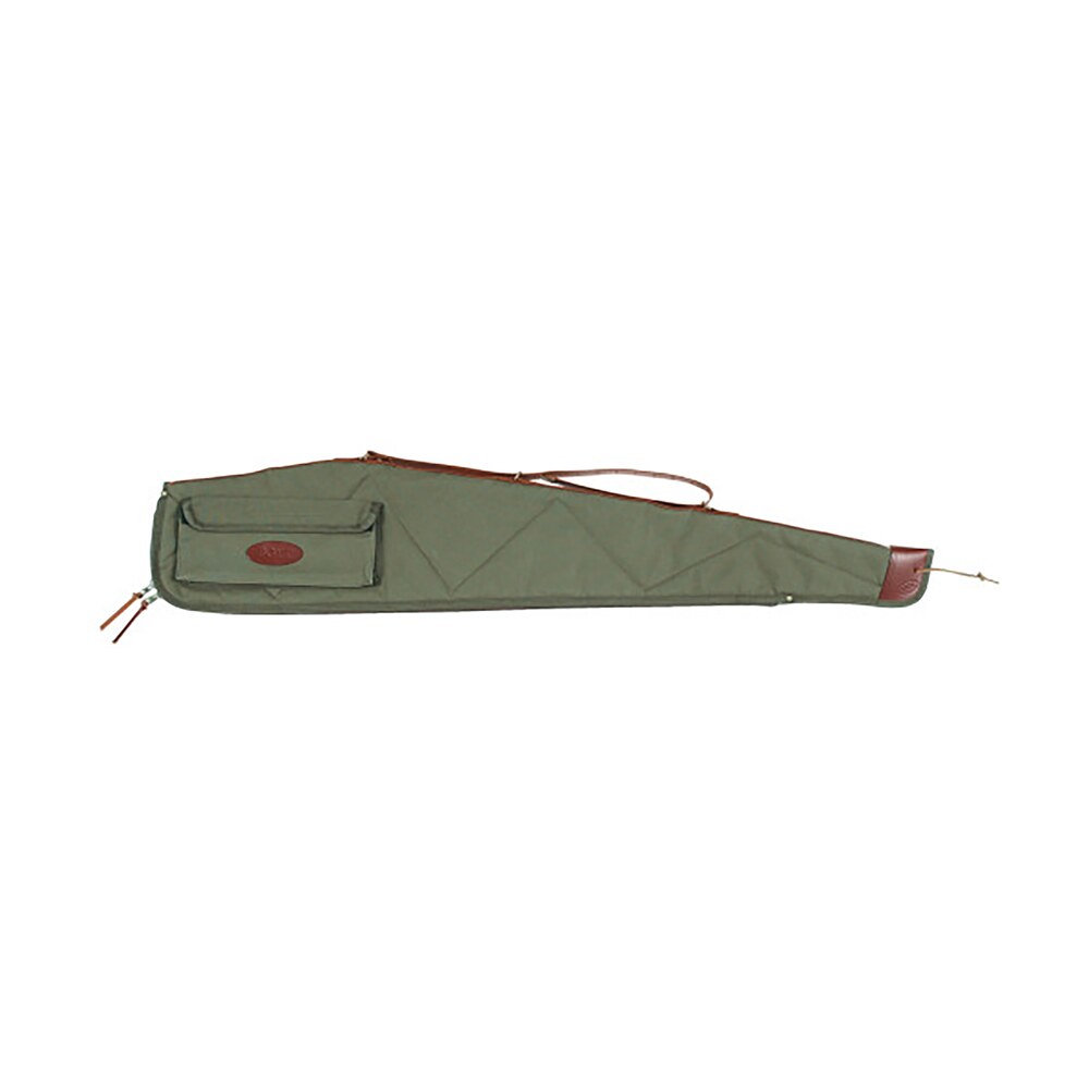 boyt harness ogc4p4809 signature rifle case 48" waxed od green canvas w/ accessory pocket & harness leather for scoped rifle Boyt Harness OGC4P4809 Signature Rifle Case 48" Waxed OD Green Canvas Sports South item 135895