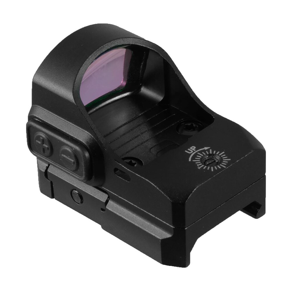 truglo tg tg8200b tru tec micro black hardcoat anodized 1x 23x17mm 3 moa illuminated red dot reticle features rmr compatible TruGlo TG-TG8200B Tru-Tec Micro Black Hardcoat Anodized 1x 23x17mm 3 MOA Illuminated Red Dot Sports South item 135909