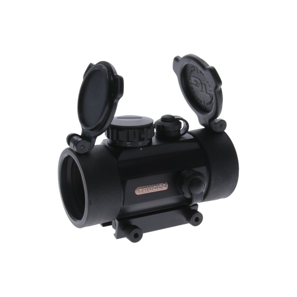 truglo tgtg8040b traditional anodized matte black 1x40mm 5 moa red dot reticle TruGlo TGTG8040B Traditional Anodized Matte Black 1x40mm 5 MOA Red Dot Reticle Sports South item 135916
