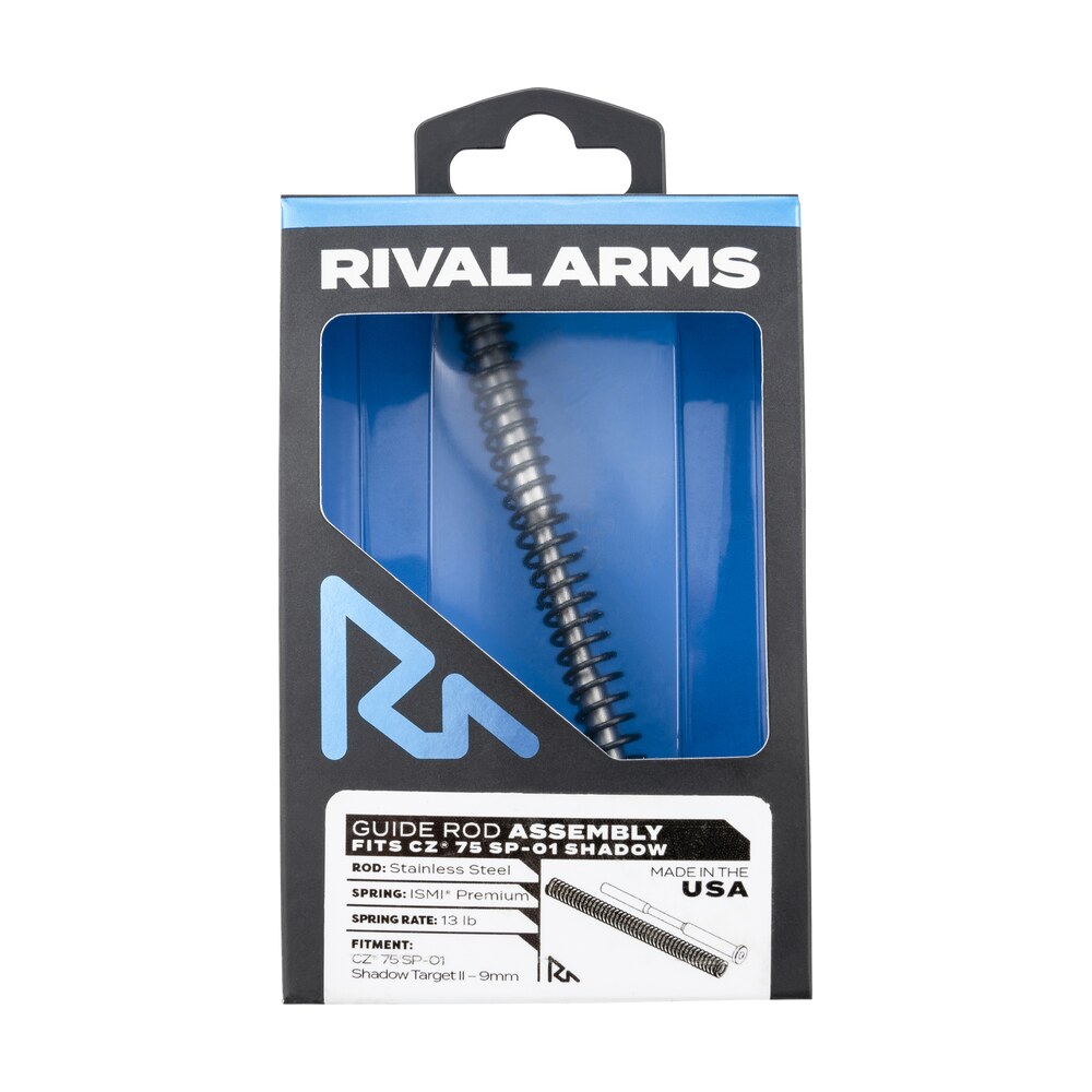 rival arms rara50c201s guide rod assembly guide rod assembly cz 75 sp 01 shadow target ii black stainless steel Rival Arms RARA50C201S Guide Rod Assembly Guide Rod Assembly CZ 75 SP-01 Shadow Target II Black Sports South item 136189