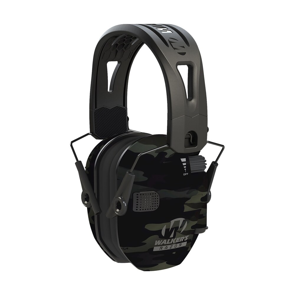 walker's gwprsemrhmccg razor tacti grip 23 db over the head gray multicam/black polymer Walker's GWPRSEMRHMCCG Razor Tacti-Grip 23 dB Over the Head Gray MultiCam/Black Polymer Sports South item 136281