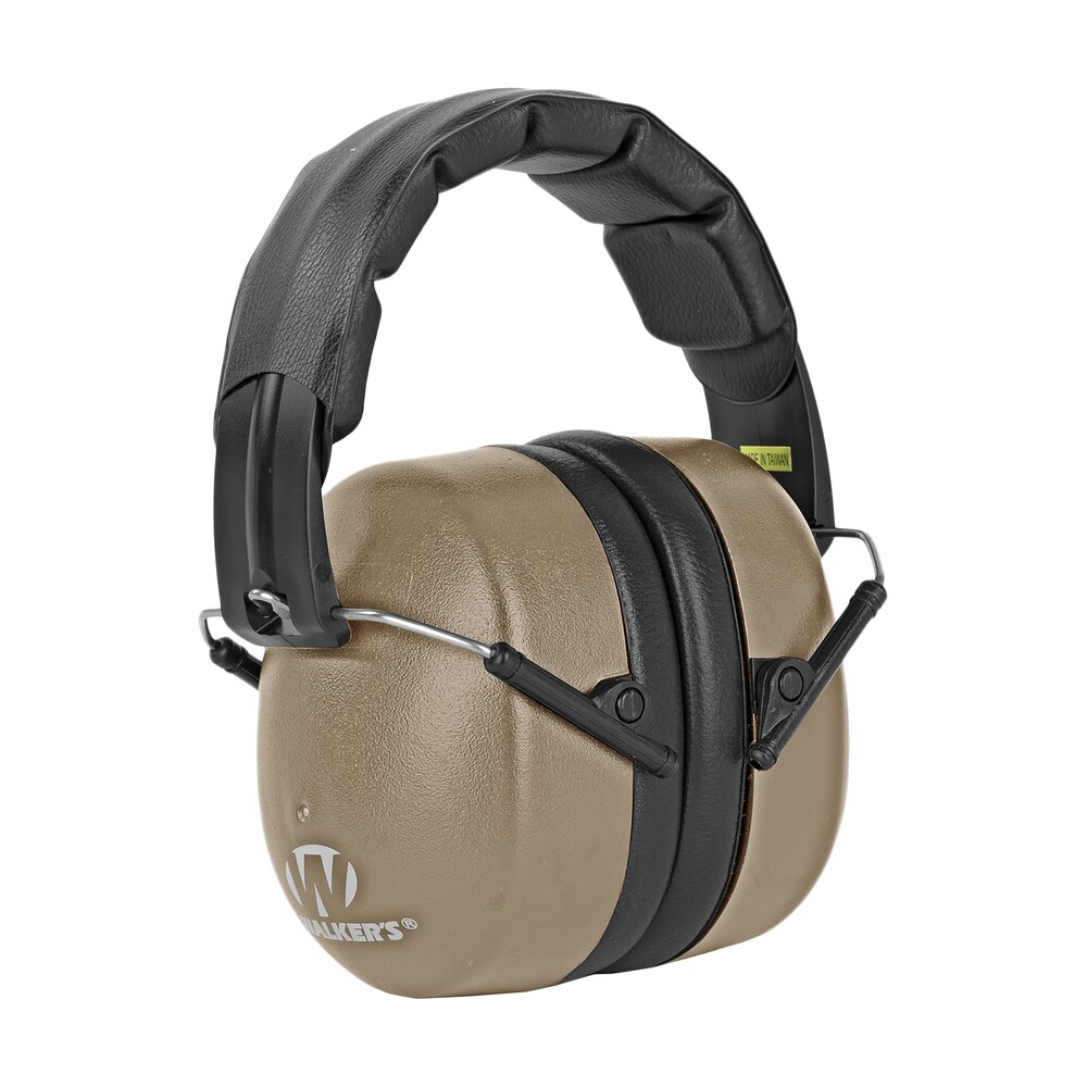 walker's gwpexfm3fde extra range passive muff 30 db folding flat dark earth/black polymer Walker's GWPEXFM3FDE Extra Range Passive Muff 30 dB Folding Flat Dark Earth/Black Polymer Sports South item 136326
