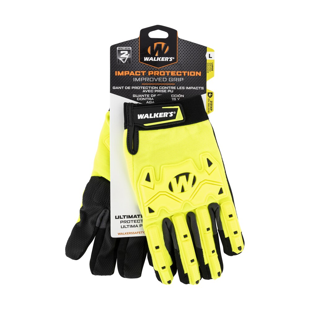 walker's gwpsfhvffpuil2sm cold weather impact protection black/yellow synthetic leather small Walker's GWPSFHVFFPUIL2SM Cold Weather Impact Protection Black/Yellow Synthetic Leather Small Sports South item 136333
