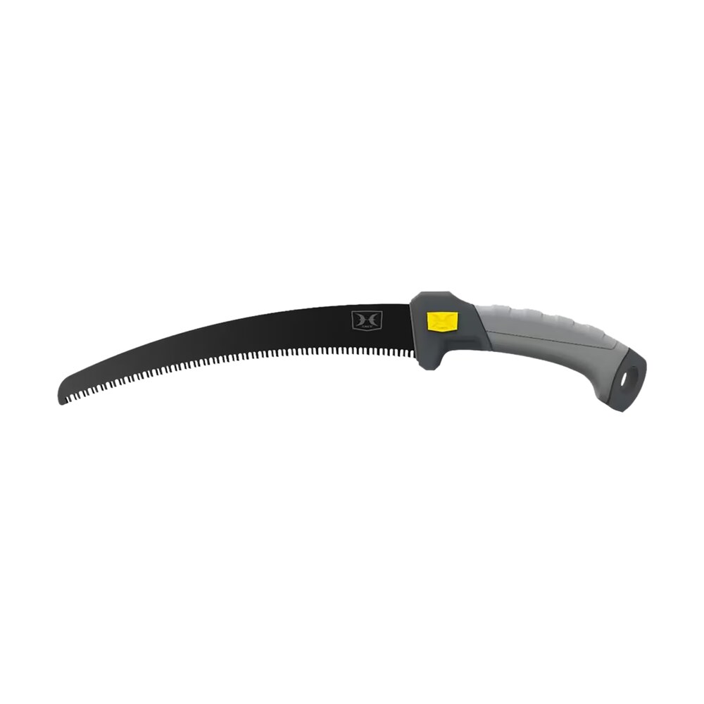 hawk hwkpbsaw pruning fixed high carbon steel aluminum 11", black titanium nitride finish, tpr grip Hawk HWKPBSAW Pruning Fixed High Carbon Steel Aluminum 11", Black Titanium Nitride Sports South item 136433
