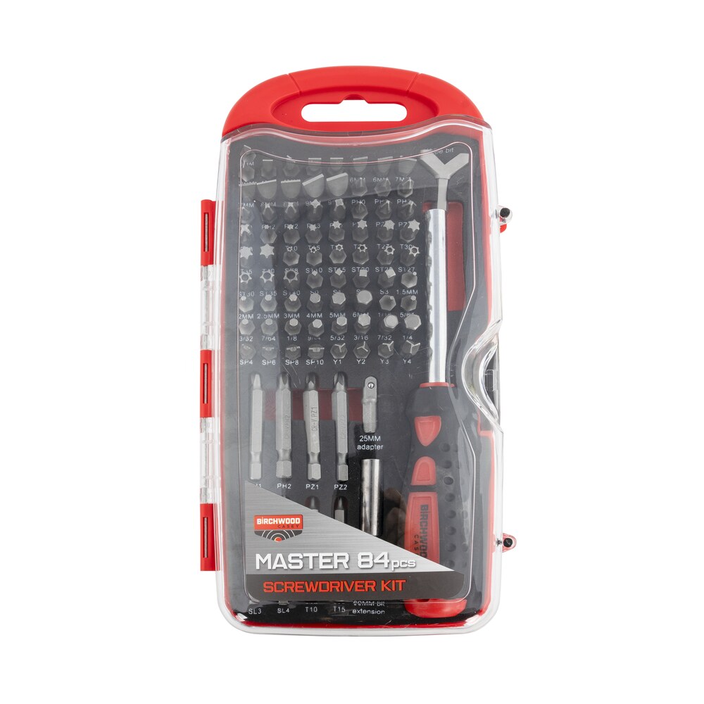 birchwood casey dlxsds master screwdriver kit 84 pieces includes slotted/philips/torx/hex heads Birchwood Casey DLXSDS Master Screwdriver Kit 84 Pieces Includes Slotted/Philips/Torx/Hex Heads Sports South item 136465