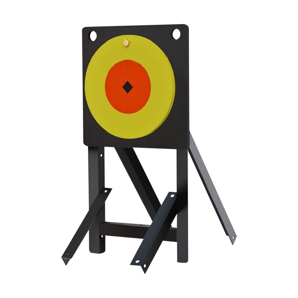 birchwood casey lcsplr large range spoiler alert 10" orange/yellow ar500 steel bullseye 0.50" thick includes crosshair sticker Birchwood Casey LCSPLR Large Range Spoiler Alert 10" Orange/Yellow AR500 Steel Bullseye 0.50" Sports South item 136490