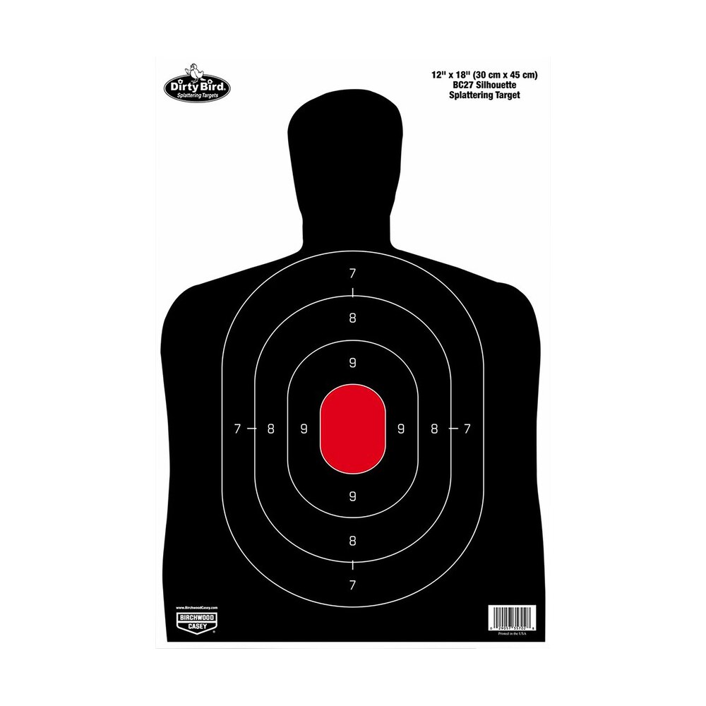 birchwood casey 35709 dirty bird silhouette target silhouette tagboard target 12" x 18" 50 per pkg Birchwood Casey 35709 Dirty Bird Silhouette Target Silhouette Tagboard Target 12" x 18" 50 Per Sports South item 136563