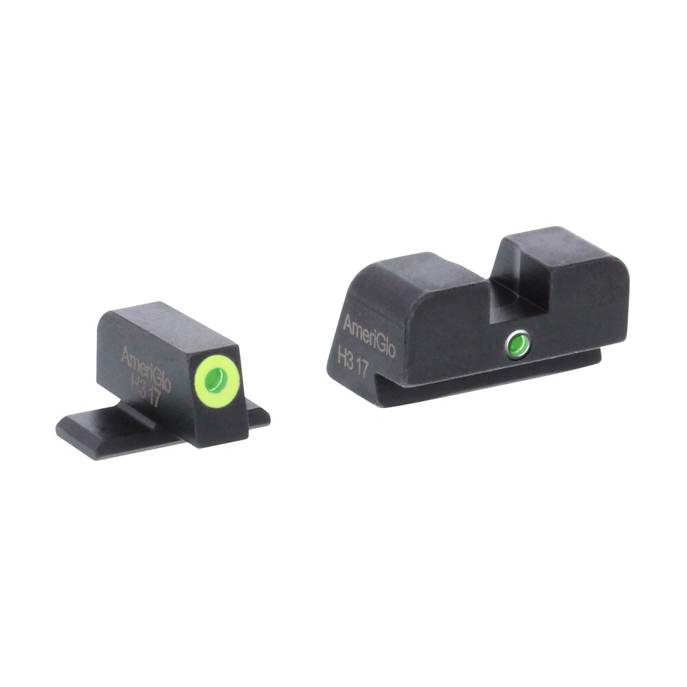 ameriglo sg301 i dot sight set for sig sauer green tritium lumigreen outline front sight green tritium rear sight AmeriGlo SG301 i-Dot Sight Set for SIG Sauer Green Tritium LumiGreen Outline Front Sight-Green Sports South item 136701