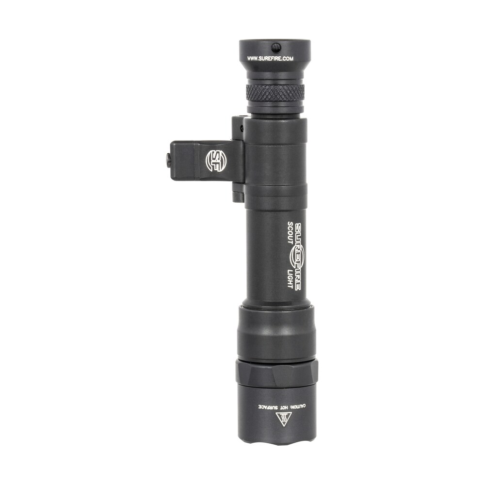 surefire m640dfbkpro dual fuel scout light pro black anodized 1,200/1,500 lumens white led SureFire M640DFBKPRO Dual Fuel Scout Light Pro Black Anodized 1,200/1,500 Lumens White LED Sports South item 136917