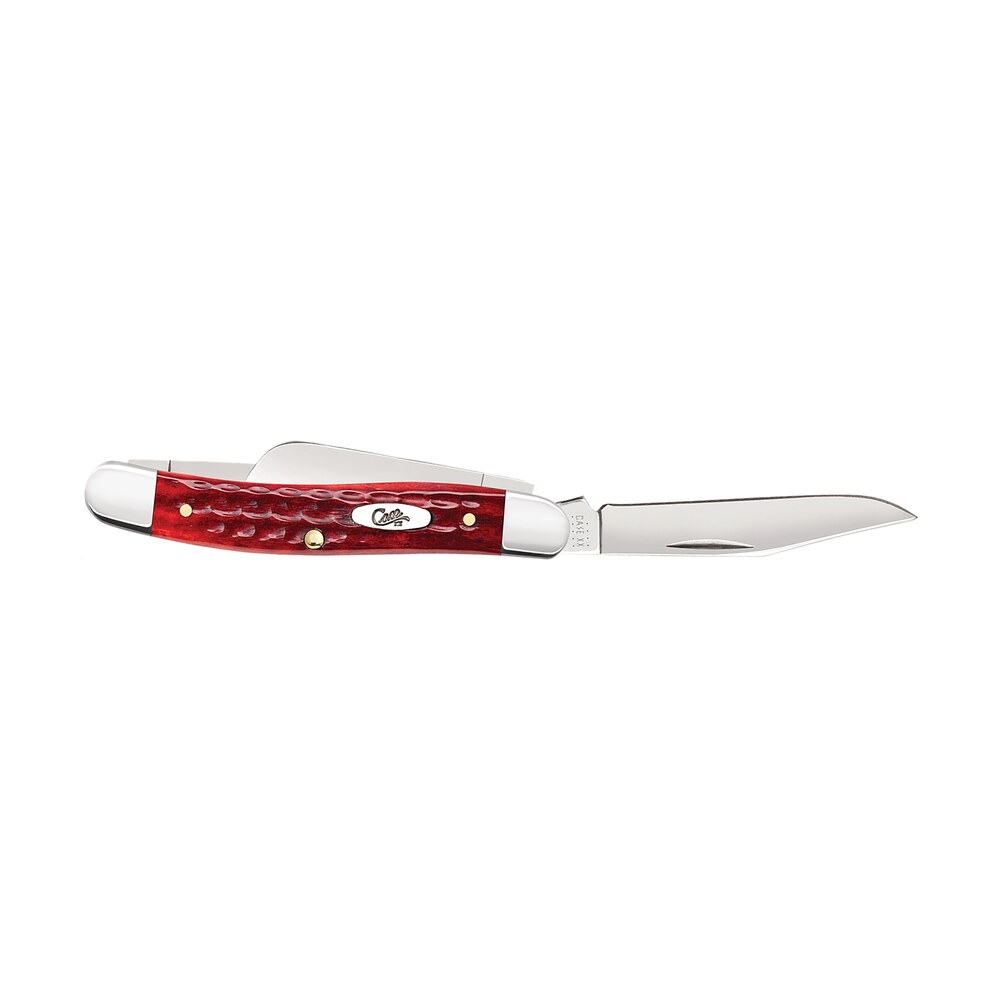 case 00786 stockman medium 2.57"/1.88"/1.71" folding clip/sheepsfoot/spey plain mirror polished tru sharp ss blade/corn cob jigged old red bone handle Case 00786 Stockman Medium 2.57"/1.88"/1.71" Folding Clip/Sheepsfoot/Spey Plain Mirror Polished Sports South item 137080