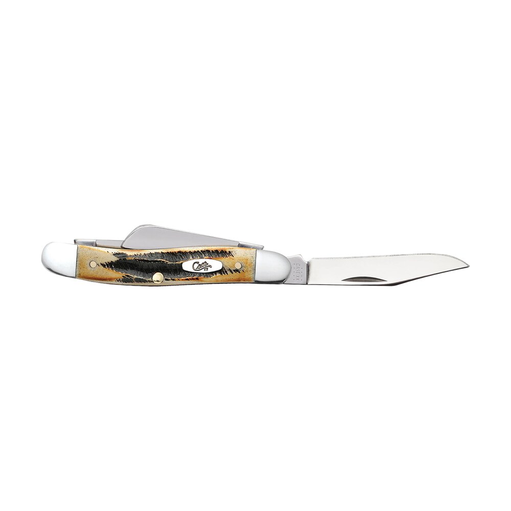 case 03578 stockman medium 2.57"/1.88"/1.71" folding clip/sheepsfoot/spey plain mirror polished tru sharp ss blade/brown jigged 6.5 bonestag handle Case 03578 Stockman Medium 2.57"/1.88"/1.71" Folding Clip/Sheepsfoot/Spey Plain Mirror Polished Sports South item 137082