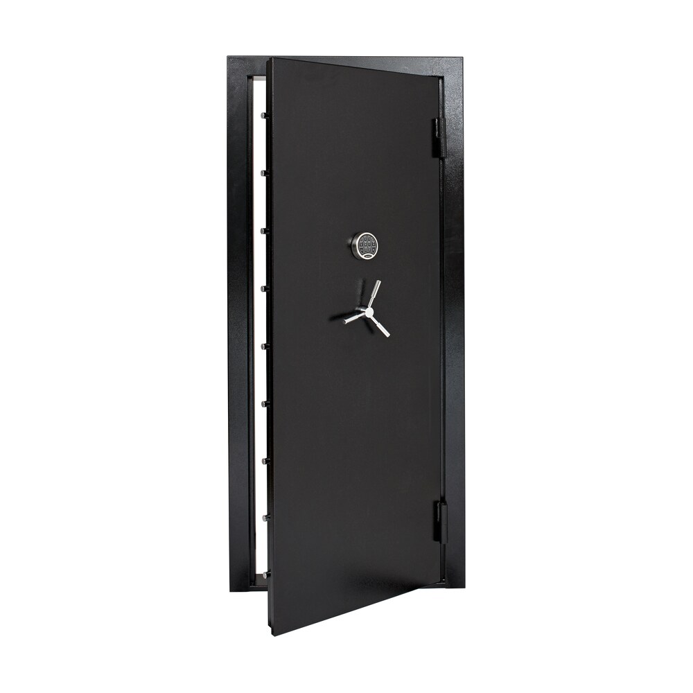 snapsafe 75419 vault door out swing black 12 gauge steel 32.80"w x 81"h access code/key entry SnapSafe 75419 Vault Door Out-Swing Black 12 Gauge Steel 32.80"W x 81"H Access Code/Key Entry Sports South item 137313