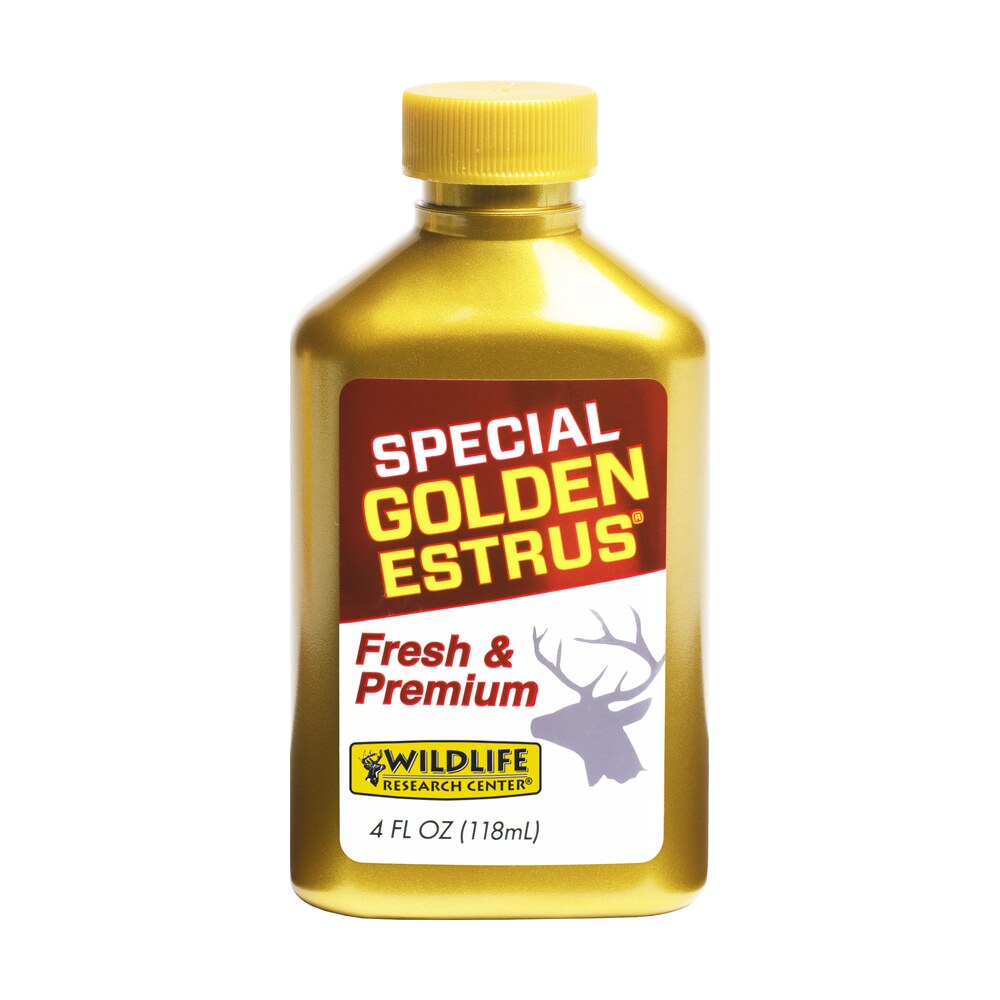 wildlife research 4054 special golden estrus buck lure deer attractant doe in estrus scent 4 oz bottle Wildlife Research 4054 Special Golden Estrus Buck Lure Deer Attractant Doe In Estrus Scent 4 oz Sports South item 137366