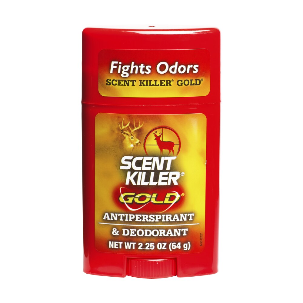 wildlife research 1247 scent killer gold antiperspirant & deodorant odor eliminator odorless scent 2.25 oz stick Wildlife Research 1247 Scent Killer Gold Antiperspirant & Deodorant Odor Eliminator Sports South item 137370