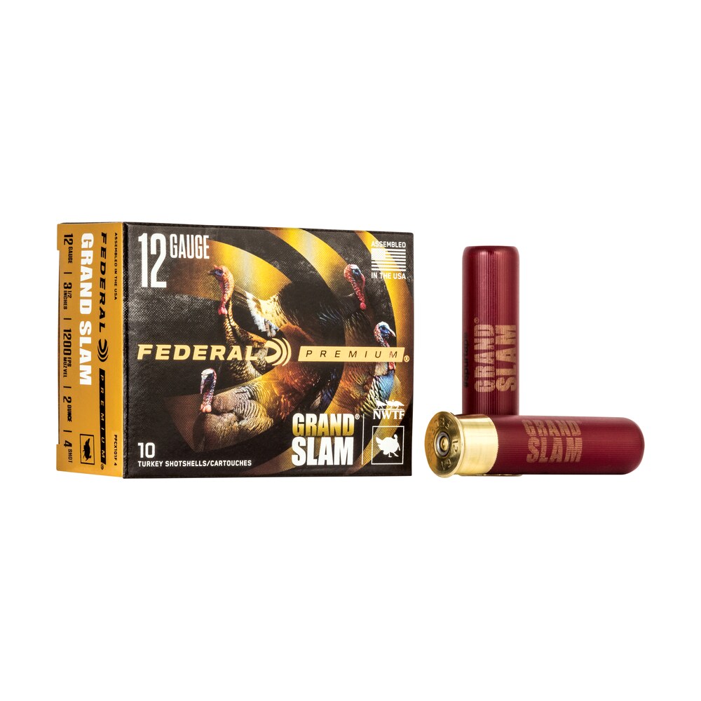 federal pfcx139f4 premium grand slam 12gauge 3.50" 2oz 4shot 10 per box/25 case Federal PFCX139F4 Premium Grand Slam 12Gauge 3.50" 2oz 4Shot 10 Per Box/25 Case Sports South item 138089