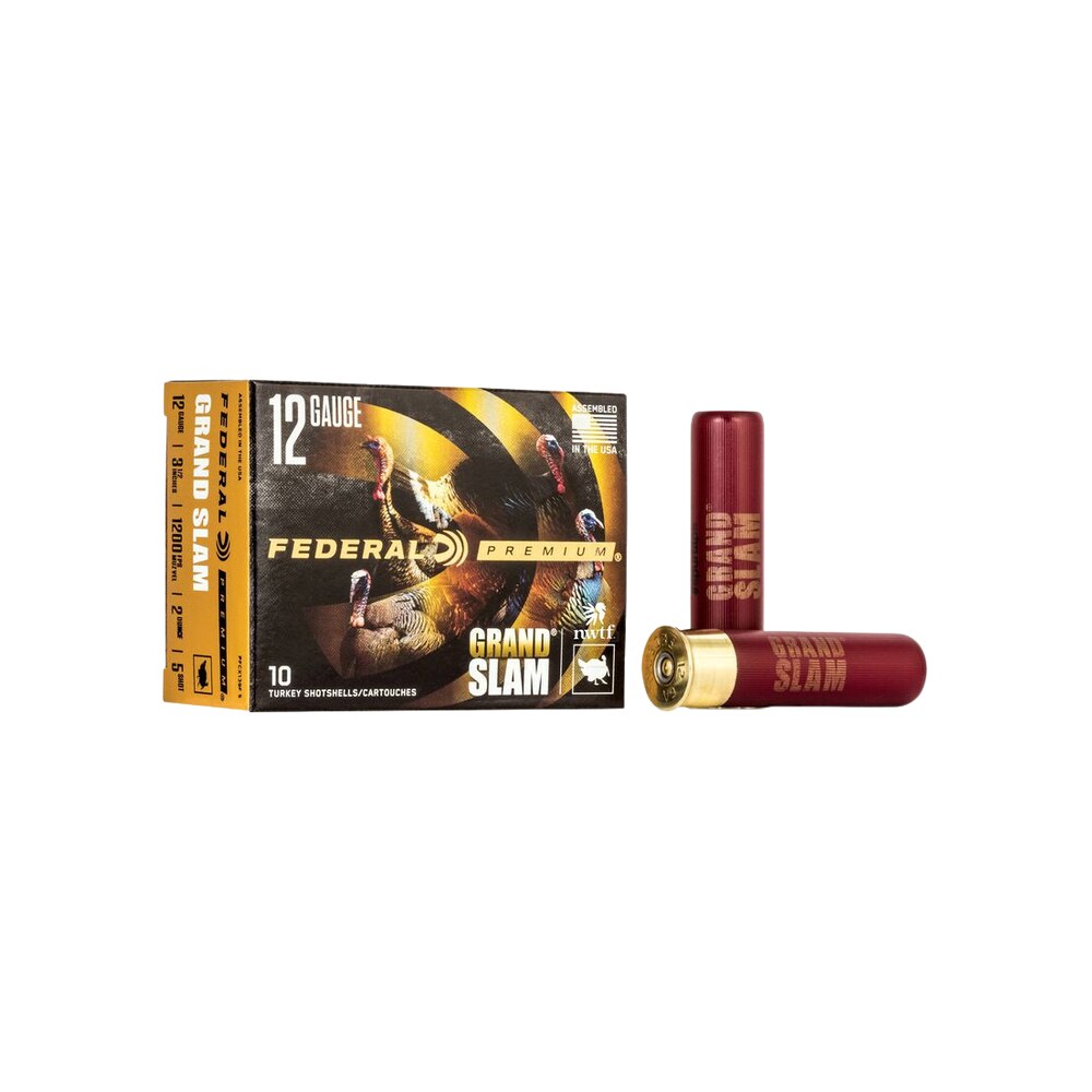 federal pfcx139f5 premium grand slam 12gauge 3.50" 2oz 5shot 10 per box/25 case Federal PFCX139F5 Premium Grand Slam 12Gauge 3.50" 2oz 5Shot 10 Per Box/25 Case Sports South item 138090