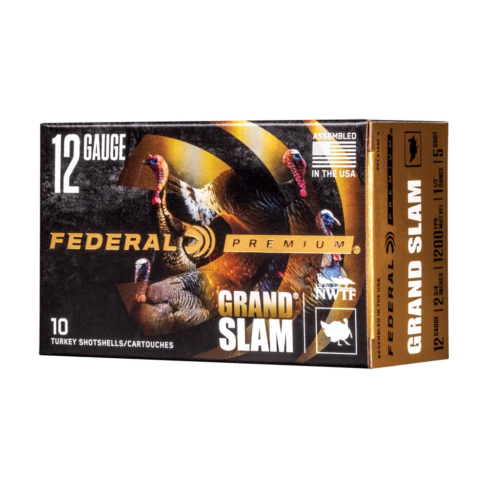 federal pfcx156f5 premium grand slam 12gauge 2.75" 1 1/2oz 5shot 10 per box/25 case Federal PFCX156F5 Premium Grand Slam 12Gauge 2.75" 1 1/2oz 5Shot 10 Per Box/25 Case Sports South item 138095
