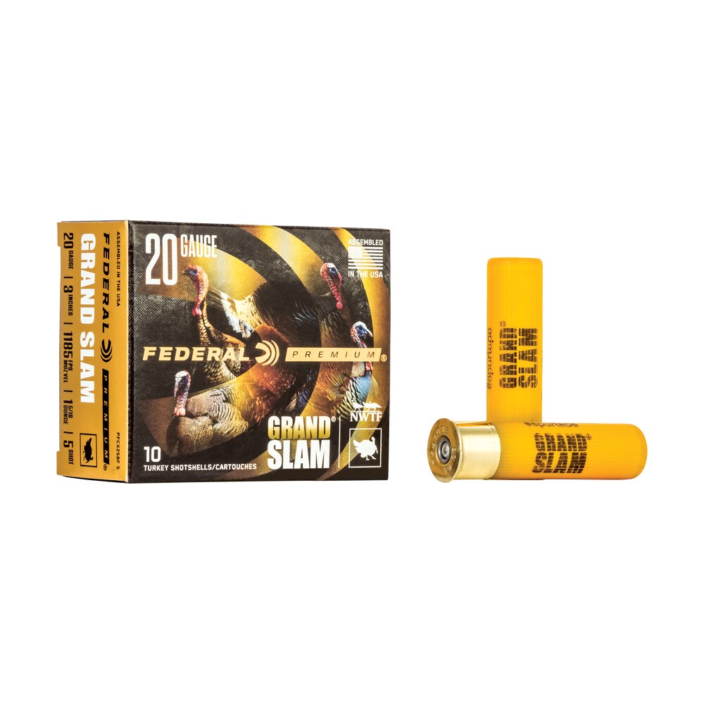 federal pfcx258f5 premium grand slam 20gauge 3" 1 5/16oz 5shot 10 per box/25 case Federal PFCX258F5 Premium Grand Slam 20Gauge 3" 1 5/16oz 5Shot 10 Per Box/25 Case Sports South item 138096