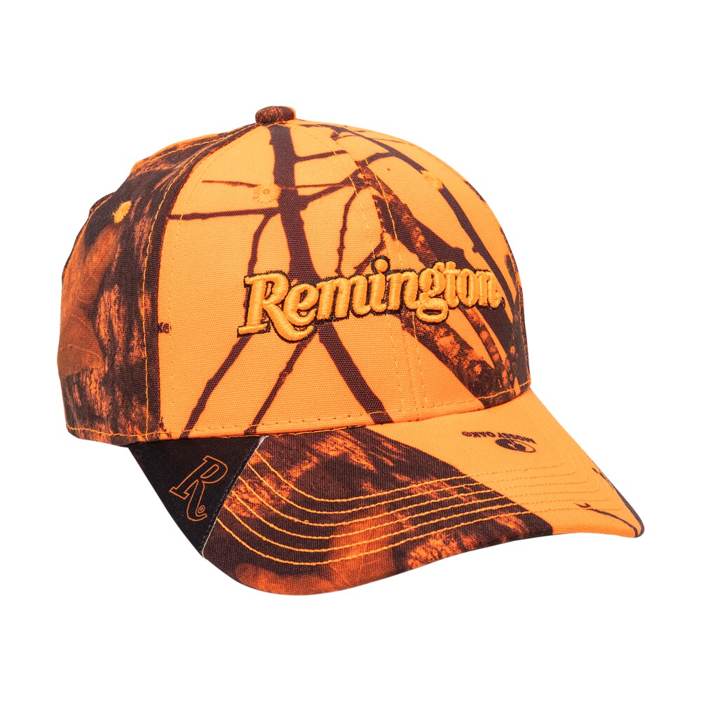 outdoor cap rm46l remington cap cotton twill mossy oak break up blaze structured osfa Outdoor Cap RM46L Remington Cap Cotton Twill Mossy Oak Break-Up Blaze Structured OSFA Sports South item 138294