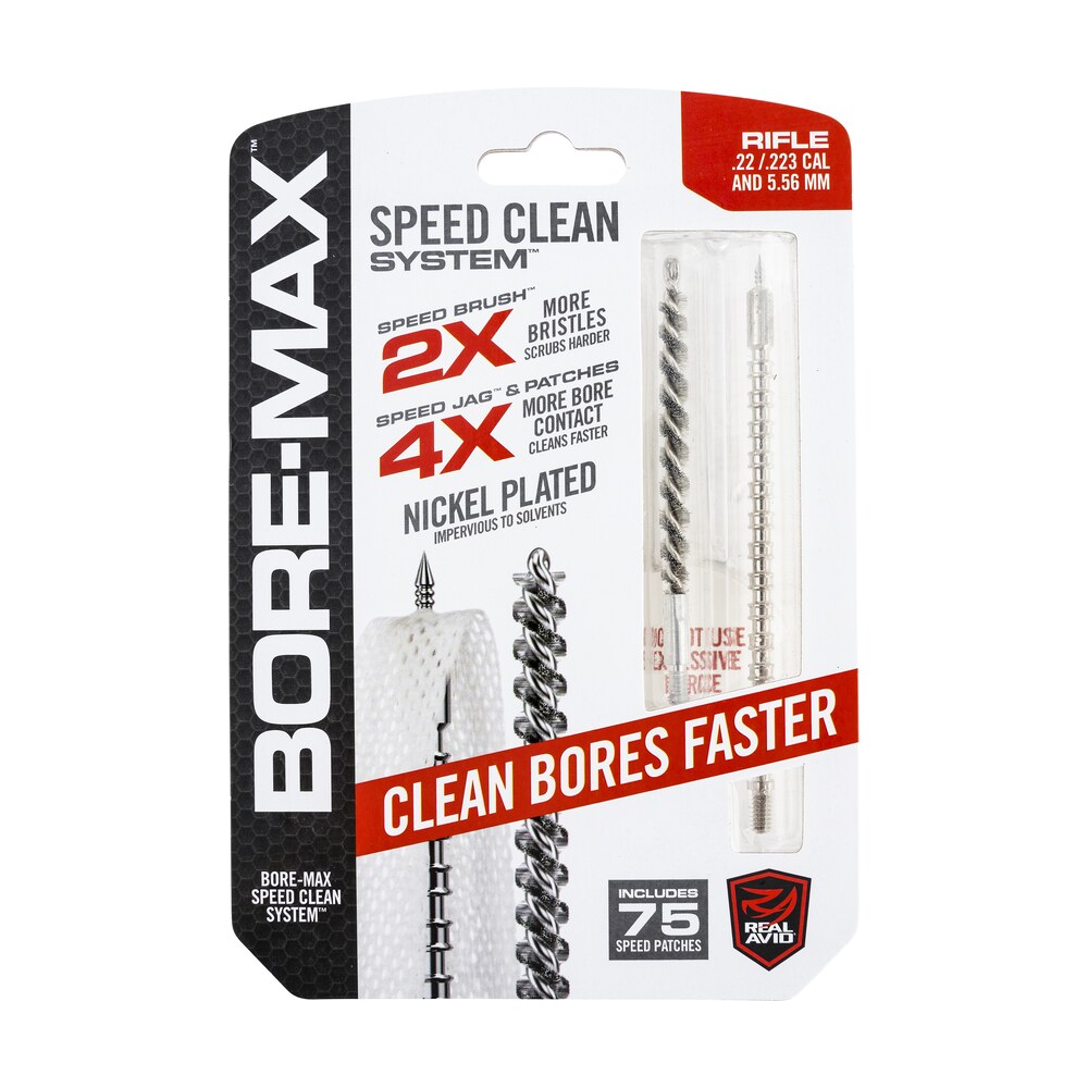 real avid avbmset223 bore max speed clean upgrade set 223 rem 22 cal rifle Real Avid AVBMSET223 Bore-Max Speed Clean Upgrade Set 223 Rem 22 Cal Rifle Sports South item 138379