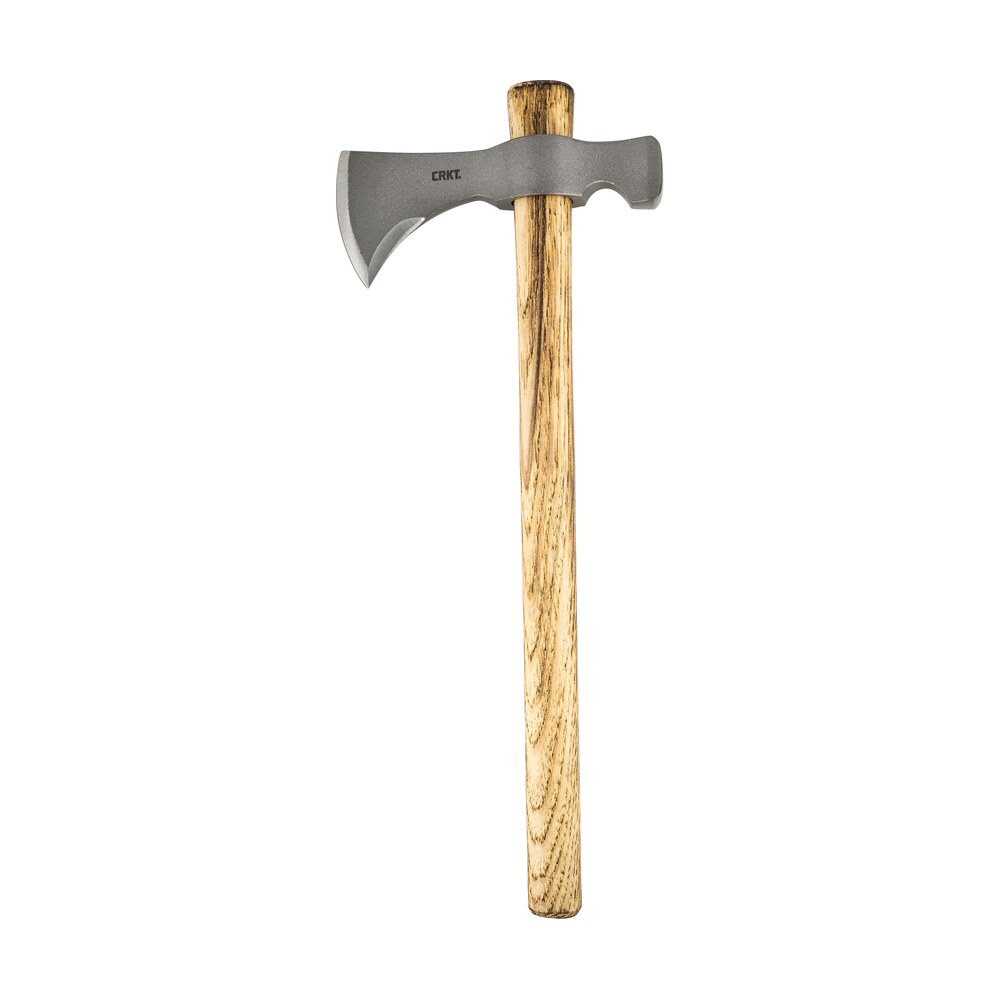 crkt 2730 woods chogan t hawk 3.50" blade 1055 carbon steel blade tennessee hickory handle 19" long tomahawk w/hammer CRKT 2730 Woods Chogan T-Hawk 3.50" Blade 1055 Carbon Steel Blade Tennessee Hickory Handle 19" Sports South item 138442