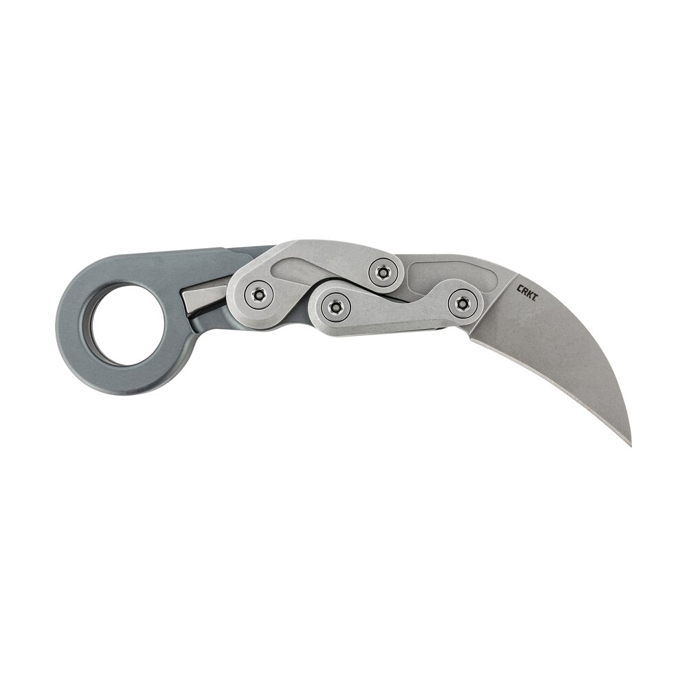 crkt 4045 provoke compact 2.26" folding hawkbill plain stonewashed d2 steel blade, stonewashed aluminum handle, includes pocket clip CRKT 4045 Provoke Compact 2.26" Folding Hawkbill Plain Stonewashed D2 Steel Blade, Stonewashed Sports South item 138447