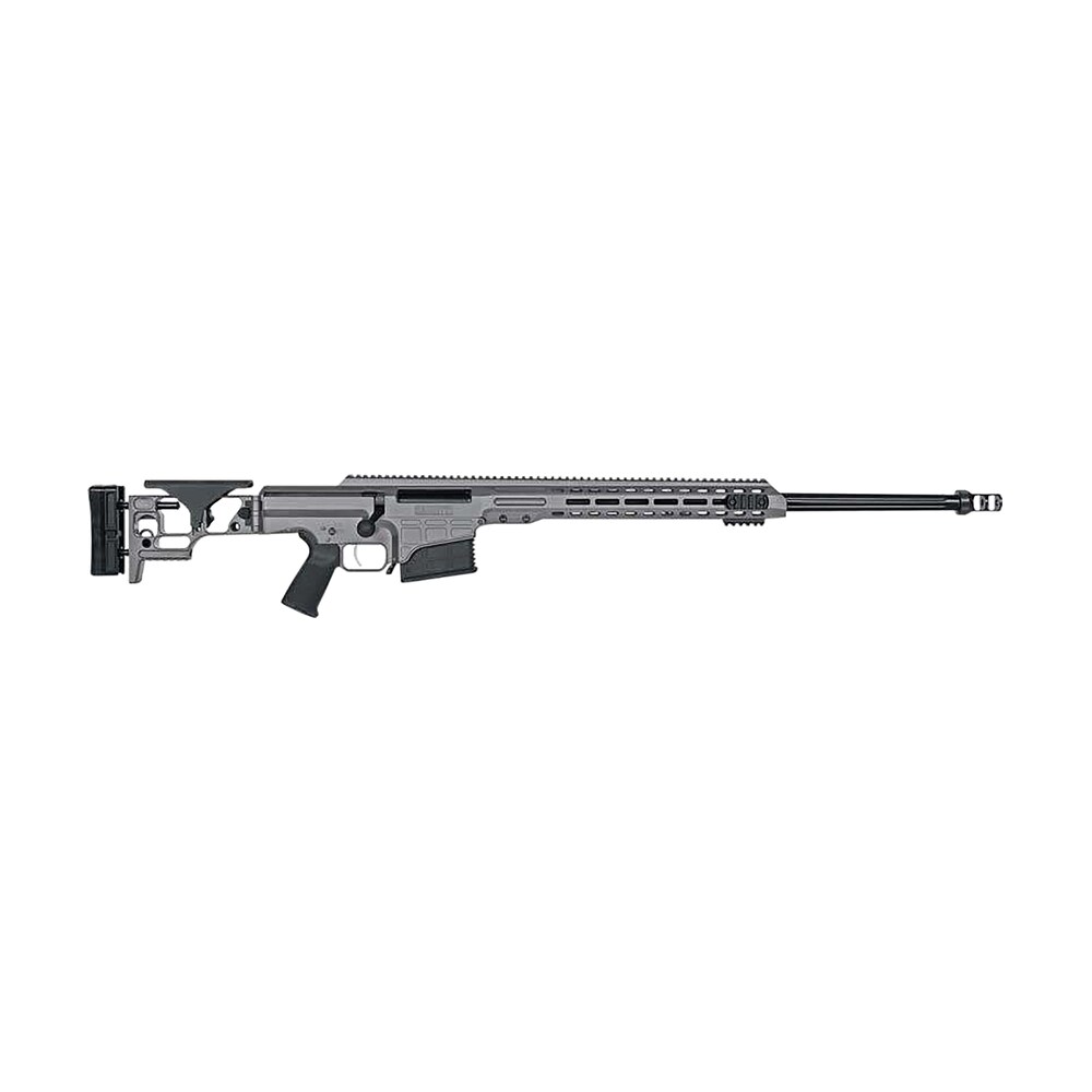 barrett 18486 mrad 300 norma mag 26" 10+1 tungsten gray cerakote rec tungsten gray side folding with adjustable comb stock black polymer grip right hand Barrett 18486 MRAD 300 Norma Mag 26" 10+1 Tungsten Gray Cerakote Rec Tungsten Gray Side Folding Sports South item 139072