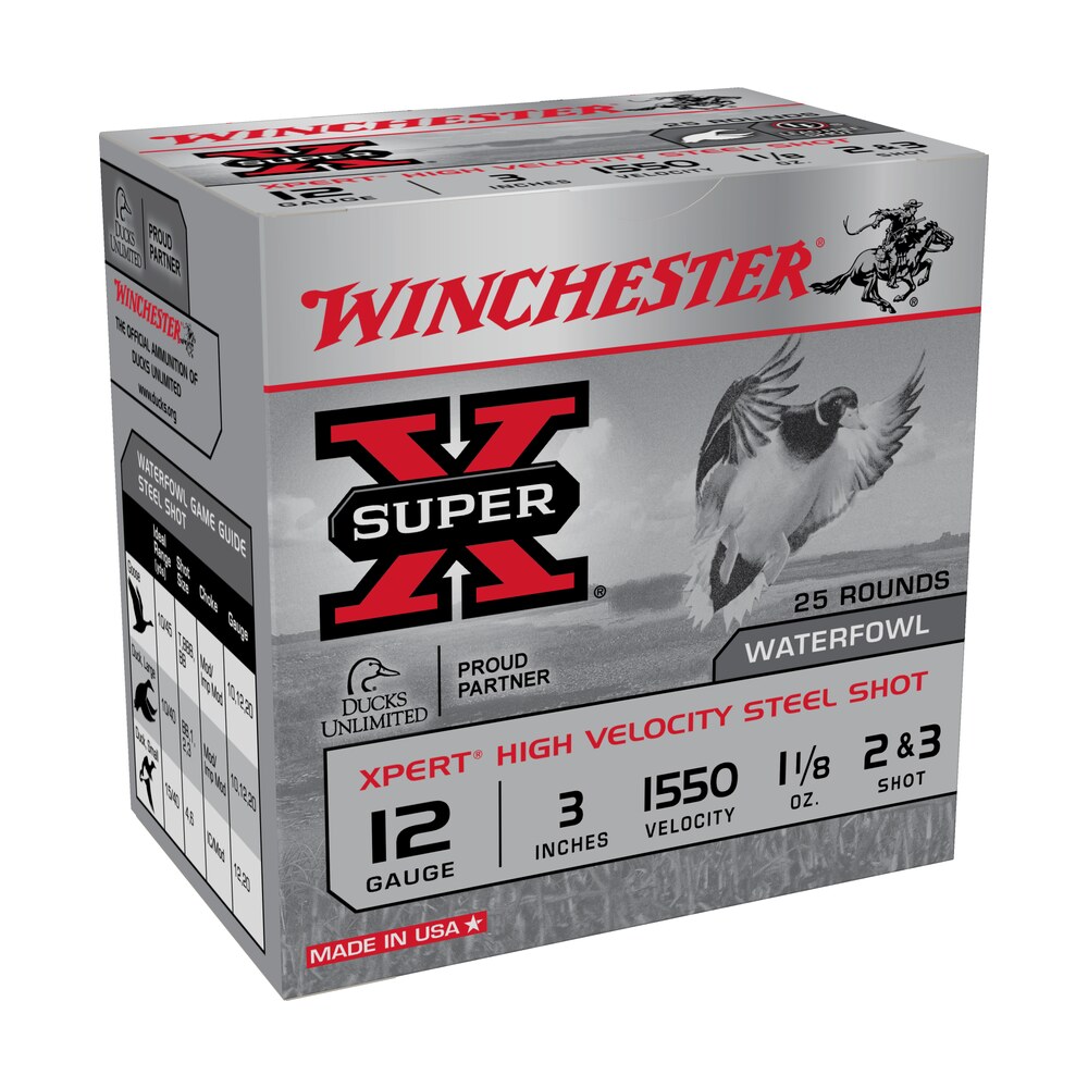 winchester ammo wex12323 super x xpert 12gauge 3" 1 1/8oz 2/3shot 25 per box/10 case Winchester Ammo WEX12323 Super X Xpert 12Gauge 3" 1 1/8oz 2/3Shot 25 Per Box/10 Case Sports South item 139218