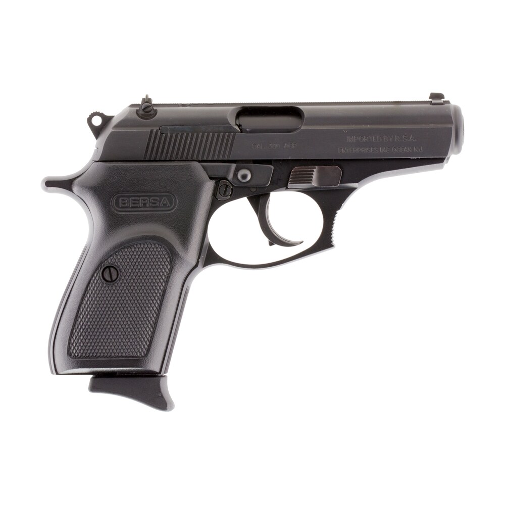 bersa t380m8 thunder micro compact frame 380 acp 8+1, 3.50" black steel barrel, matte black serrated steel slide & aluminum frame Bersa T380M8 Thunder Micro-Compact Frame 380 ACP 8+1, 3.50" Black Steel Sports South item 139424