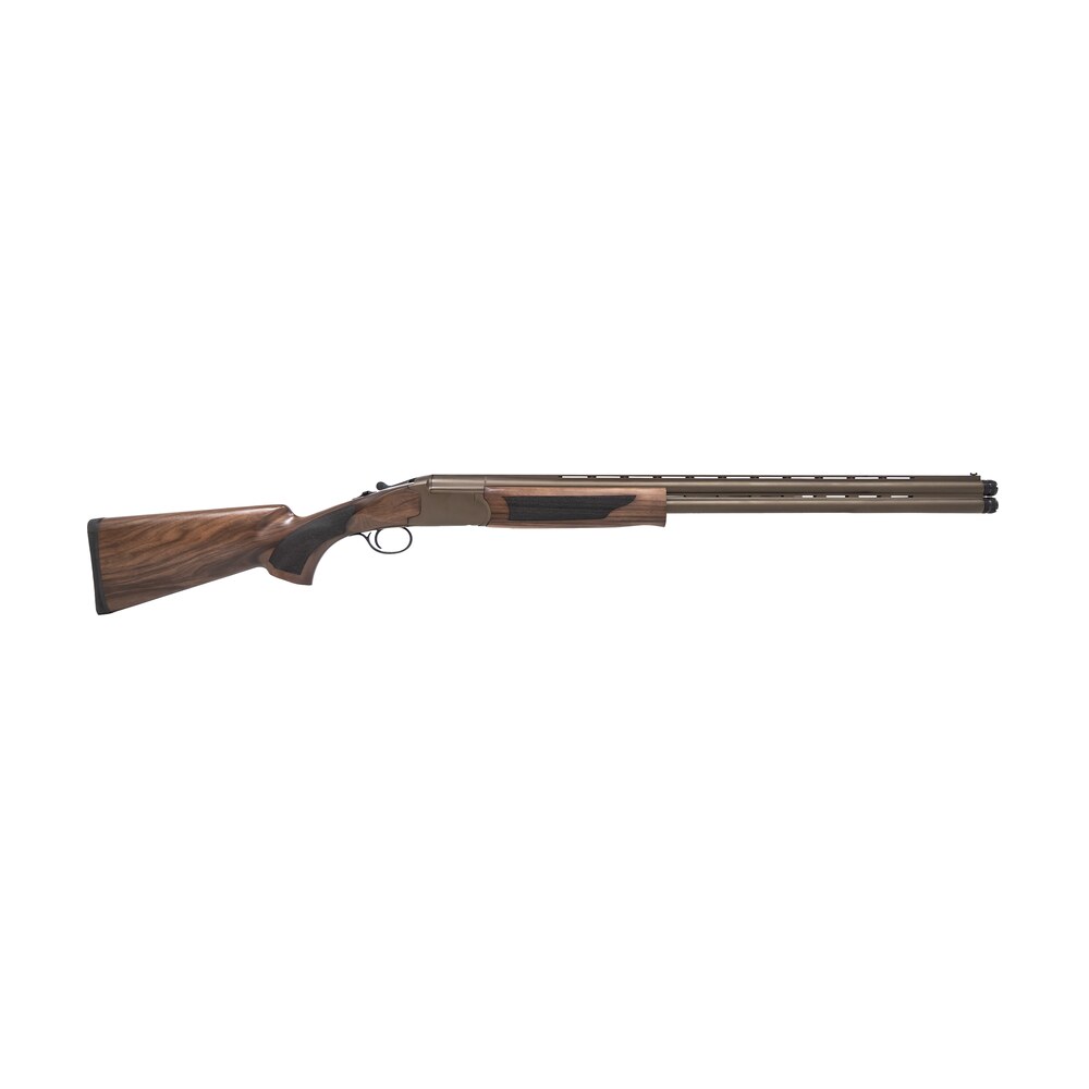 pointer kar1228brz acrius full size 12 gauge break open 3" 2rd 28" burnt bronze cerakote over/under vent rib barrel, burnt bronze cerakote steel receiver, fixed turkish walnut stock, ambidextrous Pointer KAR1228BRZ Acrius Full Size 12 Gauge Break Open 3" 2rd 28" Burnt Bronze Cerakote Sports South item 139953