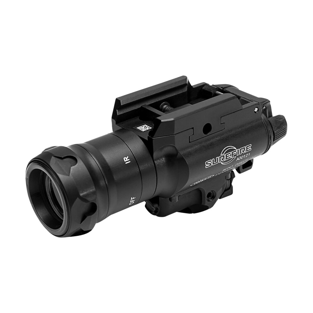 surefire x400vhbirc x400vh masterfire black anodized 350 lumens white led/infrared laser/infrared illuminator SureFire X400VHBIRC X400VH MasterFire Black Anodized 350 Lumens White LED/Infrared Sports South item 140160