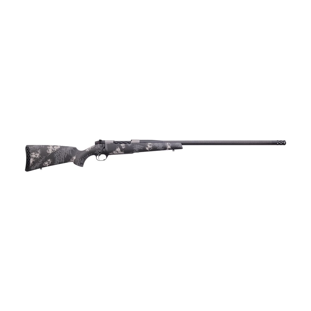weatherby mct20n65rwr6b mark v backcountry 2.0 ti 6.5 wthby rpm 4+1 24" carbon fiber wrapped barrel, graphite black cerakote metal finish, black with gray/white sponge accents peak 44 blacktooth stock Weatherby MCT20N65RWR6B Mark V Backcountry 2.0 Ti 6.5 Wthby RPM 4+1 24" Carbon Fiber Wrapped Sports South item 140639