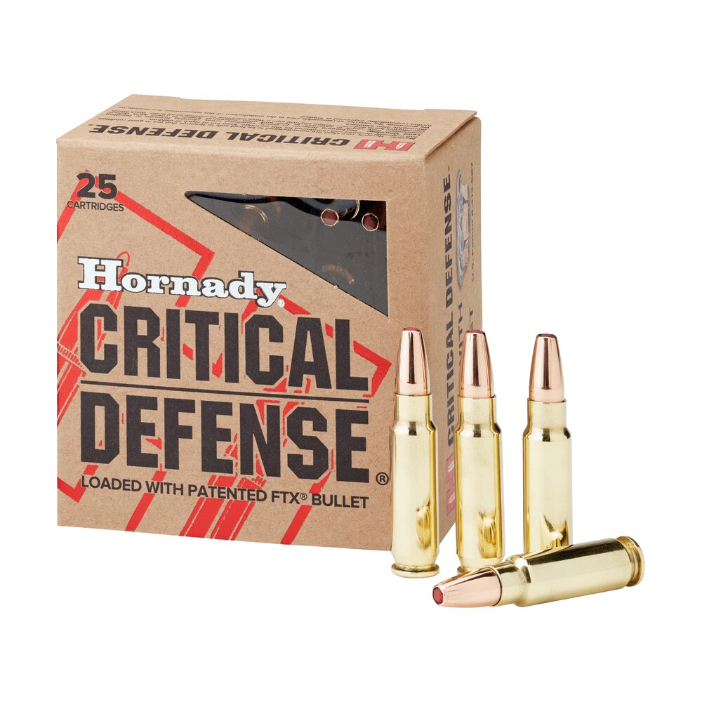 hornady 90000 critical defense 5.7x28mm 40gr flex tip expanding 25 per box/10 case Hornady 90000 Critical Defense 5.7x28mm 40gr Flex Tip eXpanding 25 Per Box/10 Case Sports South item 140651