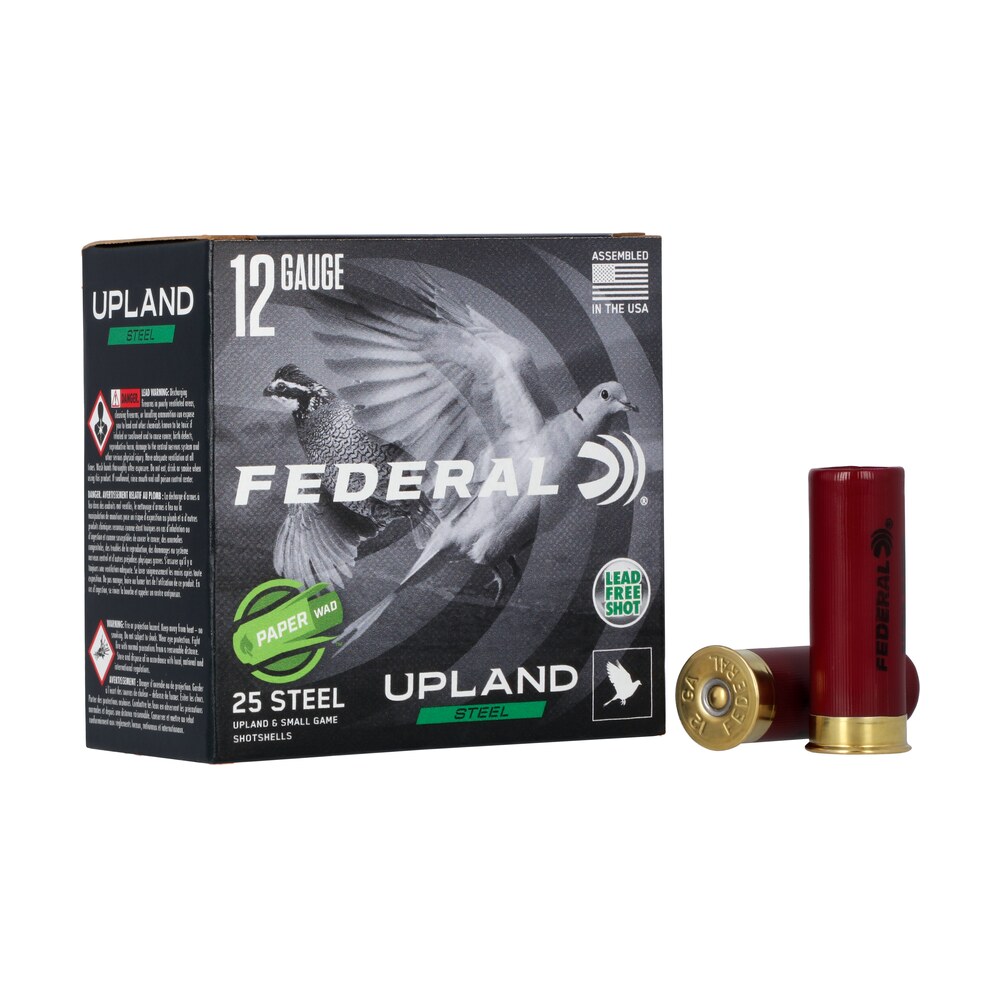 federal ush122w75 upland field & range paper wad 12gauge 2.75" 1oz 7.5shot 25 per box/10 case Federal USH122W75 Upland Field & Range Paper Wad 12Gauge 2.75" 1oz 7.5Shot 25 Per Box/10 Sports South item 140856