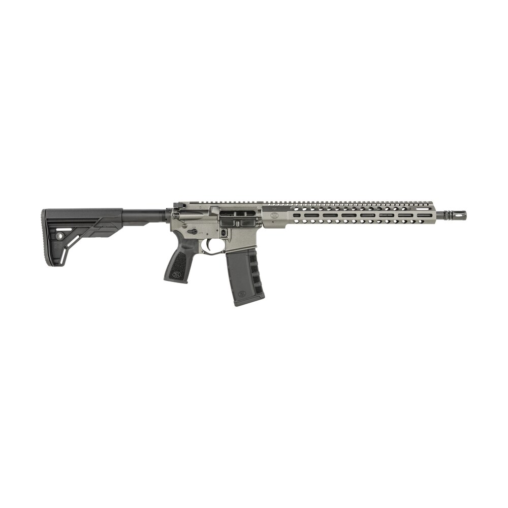 fn 36100652 fn 15 tac3 5.56x45mm nato 30+1 16" chrome lined barrel, gray anodized rec/m lok handguard, black 6 position collapsible stock, optics ready FN 36100652 FN 15 Tac3 5.56x45mm NATO 30+1 16" Chrome-Lined Sports South item 140902