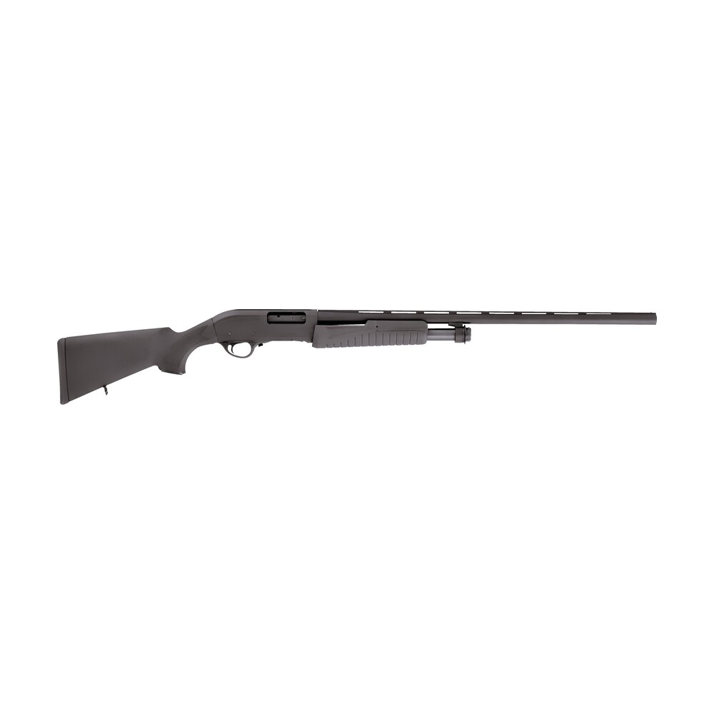 escort hefh20280501 field hunter full size 20 gauge pump 3" 4+1 28" black vent rib barrel, black anodized aluminum grooved receiver, fixed black synthetic stock, right hand Escort HEFH20280501 Field Hunter Full Size 20 Gauge Pump 3" 4+1 28" Black Vent Rib Sports South item 141436