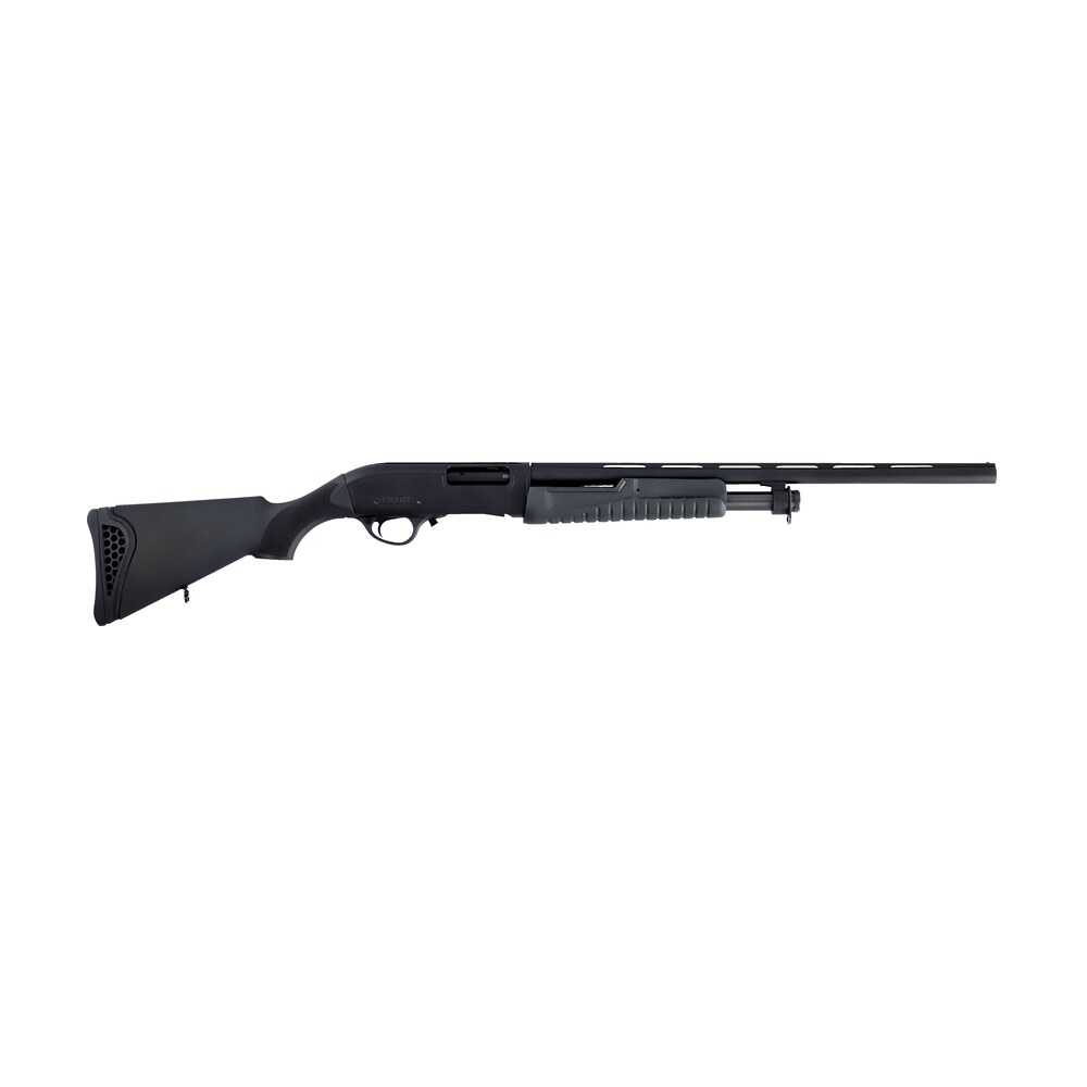 escort hefh2022051y field hunter youth 20 gauge pump 3" 4+1 22" black vent rib barrel, black anodized aluminum grooved receiver, fixed black synthetic stock, right hand Escort HEFH2022051Y Field Hunter Youth 20 Gauge Pump 3" 4+1 22" Black Vent Rib Sports South item 141437
