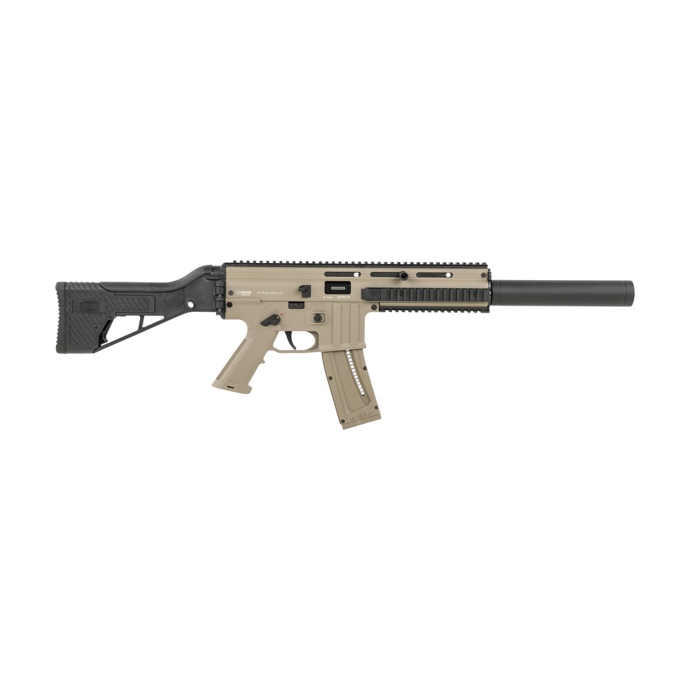mauser rimfire 4150024 m 15 sd full size 22 lr 22+1 16.50" black tan steel receiver side folding w/adj cheekrest black synthetic stock right hand Mauser Rimfire 4150024 M-15 SD Full Size 22 LR 22+1 16.50" Black Tan Steel Receiver Side Sports South item 141698