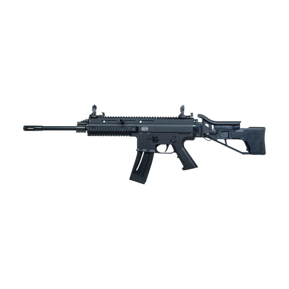 mauser rimfire 4150013ca m 15 *ca compliant 22 lr caliber with 10+1 capacity, 16.50" barrel, black metal finish & side folding adjustable cheekrest black stock right hand (full size) Mauser Rimfire 4150013CA M-15 *CA Compliant 22 LR Caliber Sports South item 141700