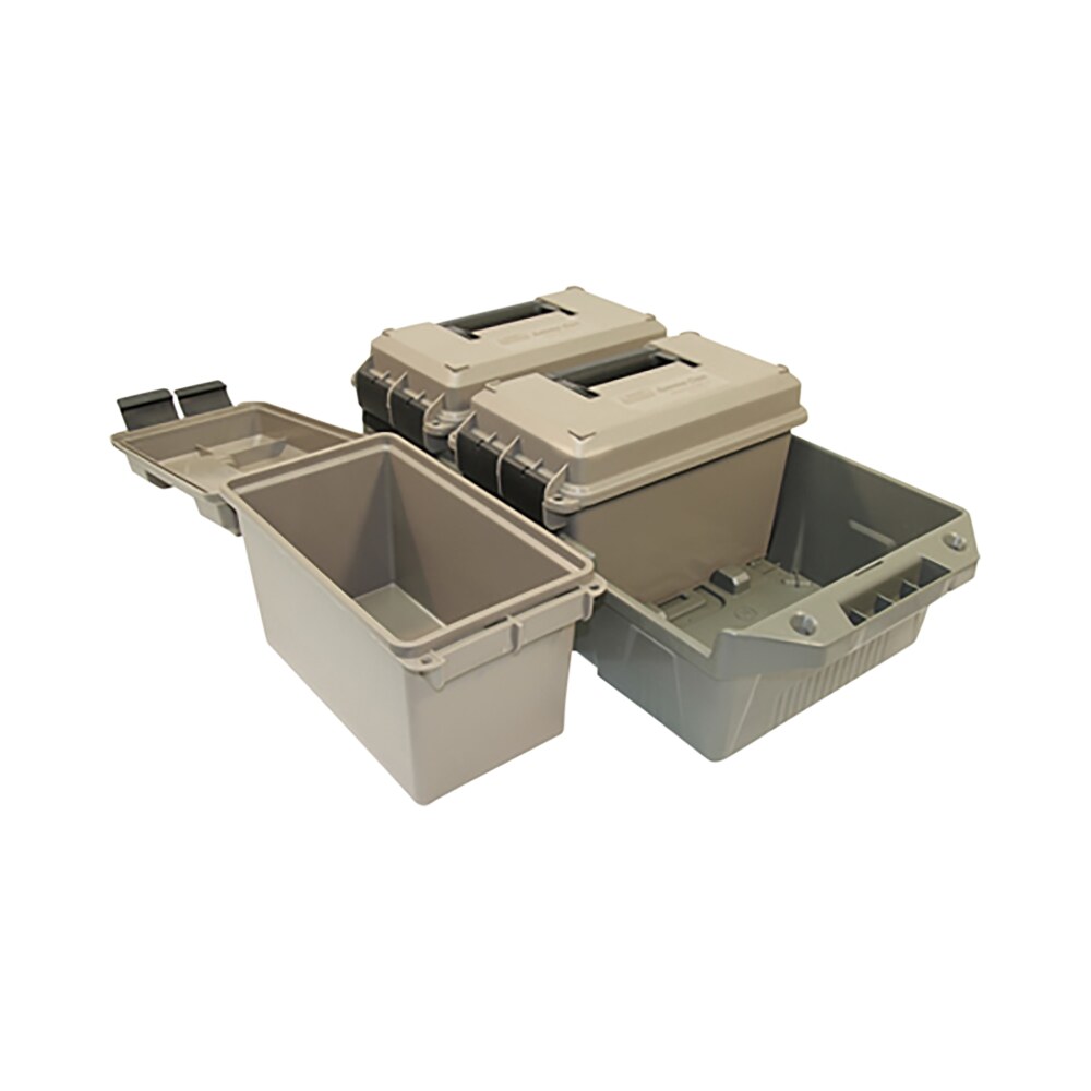 mtm case gard ac3c 3 can ammo crate 50cal dark earth/army green polypropylene MTM Case-Gard AC3C 3-Can Ammo Crate 50Cal Dark Earth/Army Green Polypropylene Sports South item 142132